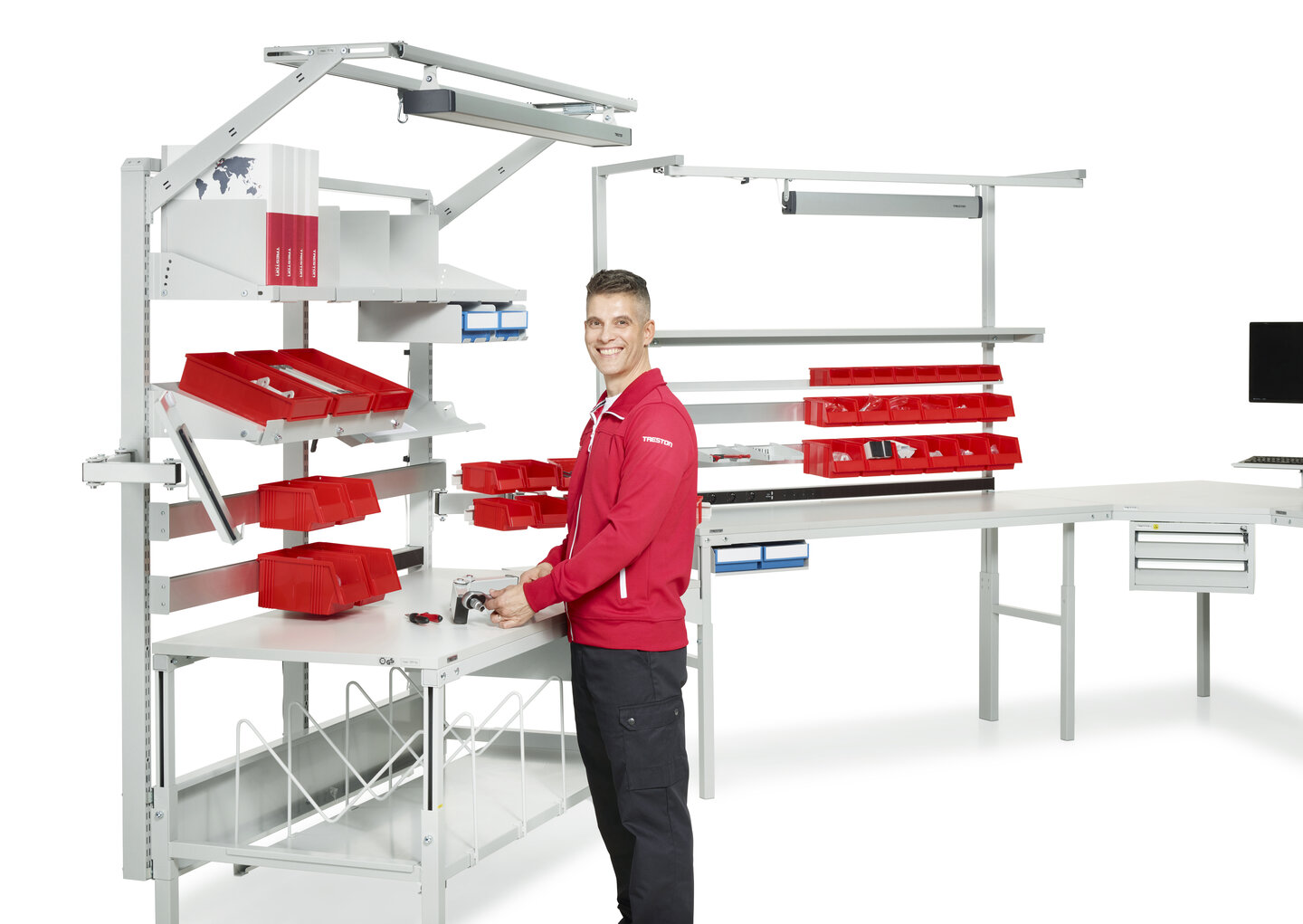 In well-designed one-piece flow workstation the lead time for products to reach the customer improves.