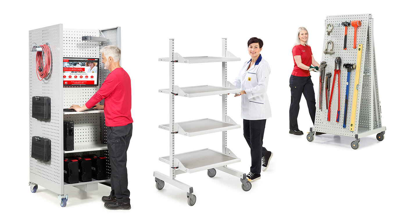 Treston Modular trolleysand tower