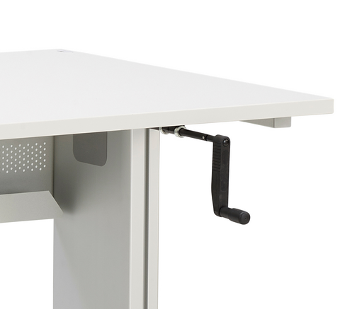 Treston hand crank adjusted workbench