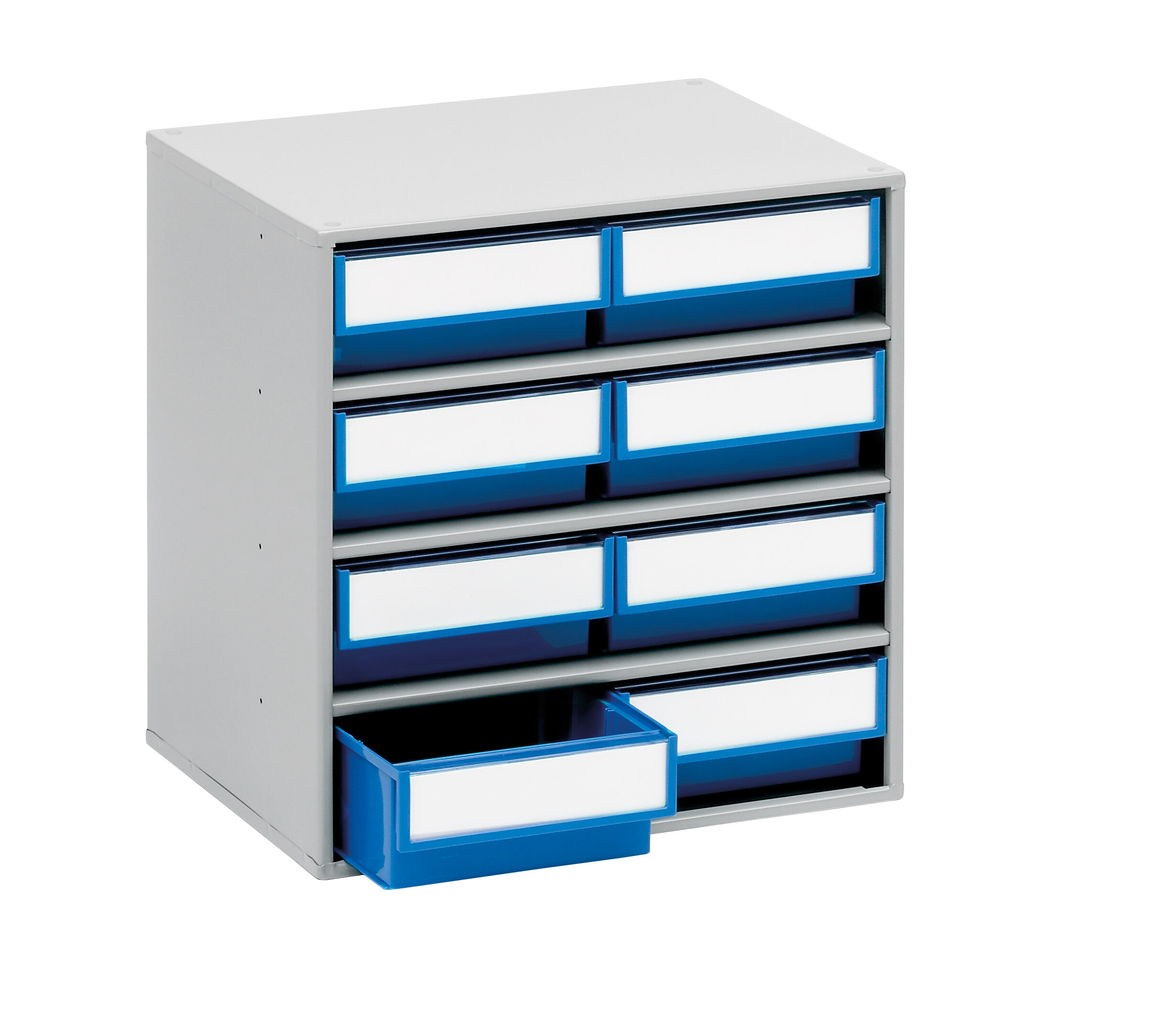 Storage Cabinet W 8 Drawers Type 3020 6 Blue Treston