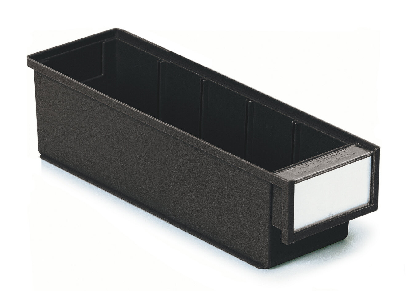 ESD Storage Bin Black 11.81"Dx3.62"Wx3.22"H O.D." 30/CS Treston