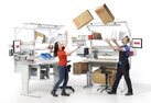 Packing benches and packing station solutions