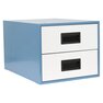 Workmaster 6" double drawer assembly SKY BLUE