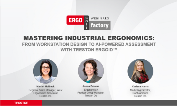 Mastering Industrial Ergonomics: From Workstation Design to AI-Powered Assessment with Treston ErgoID™ Mastering Industrial Ergonomics: From Workstation Design to AI-Powered Assessment with Treston ErgoID™