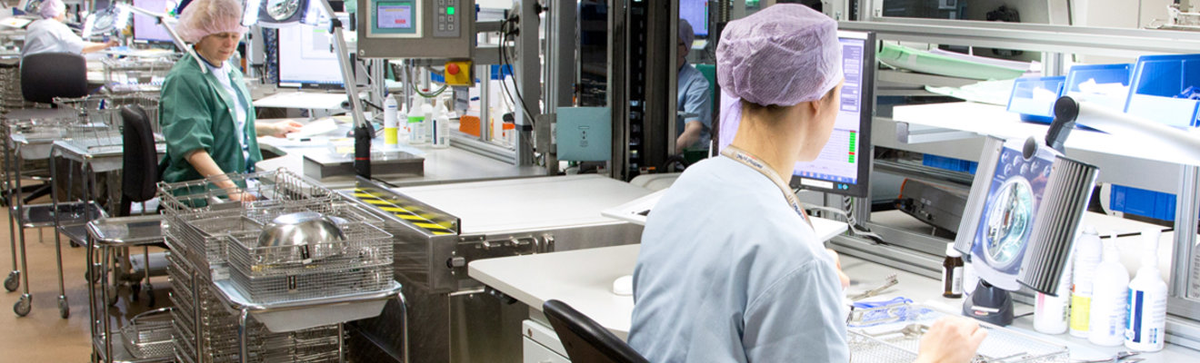 Medical equipment manufactuerers and healthcare environment