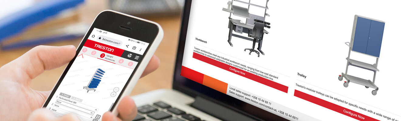 Trolley 3D configurator